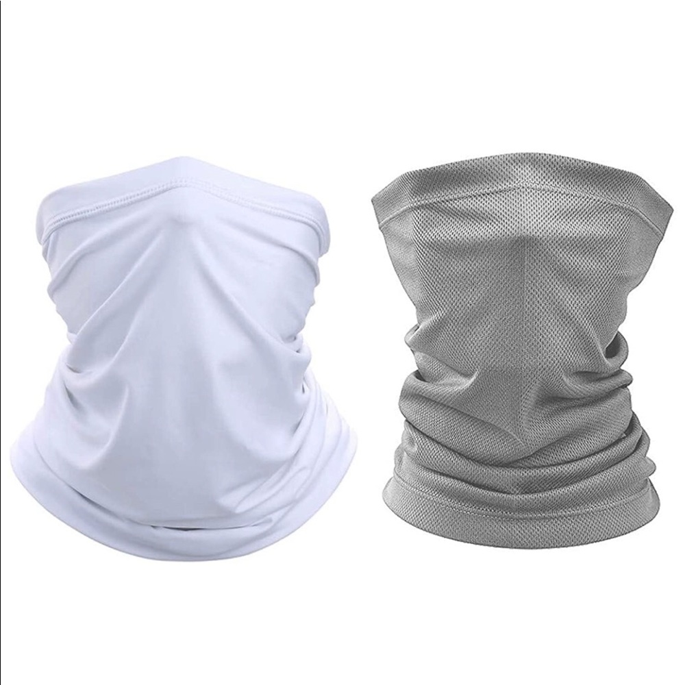 Unisex 2 Pack Multi-Purpose Neck Gaiter Mask